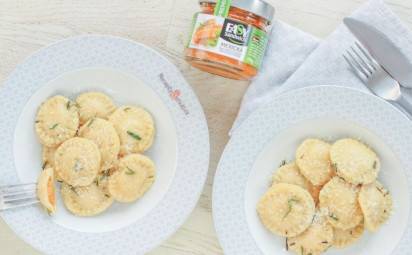 TALIANSKO: Domáce vege ravioly