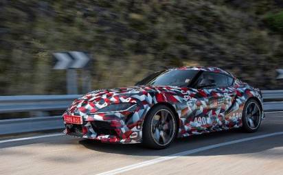  Nová Toyota Supra v aukcii